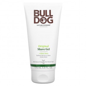 Bulldog Skincare For Men, гель для бритья с натуральными компонентами, 175 мл (5,9 жидк. унций) в Москве - eco-herb.ru | фото