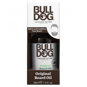 Bulldog Skincare For Men, Оригинальное масло для бороды, 30 мл в Москве - eco-herb.ru | фото