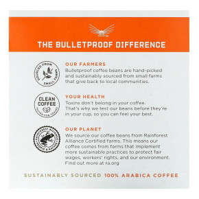 BulletProof, The Original Coffee капсулы, средняя обжарка, 10 капсул по 11 г (0,39 унции) в Москве - eco-herb.ru | фото