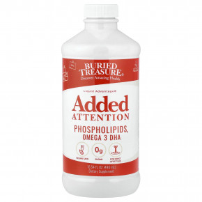 Buried Treasure, Liquid Advantage®, жидкая добавка для усиления концентрации внимания, 496 мл (16,54 жидк. унции) - описание | фото