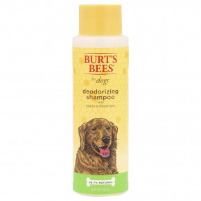 Burt's Bees, Дезодорирующий шампунь для собак с яблоком и розмарином, 473 мл (16 жидк. унц.) в Москве - eco-herb.ru | фото