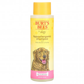 Burt's Bees, Гипоаллергенный шампунь для собак с маслом ши и медом, 473 мл (16 жидк. унц.) в Москве - eco-herb.ru | фото