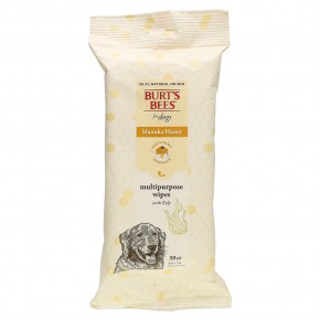 Burts Bees, Manuka Honey Multipurpose Wipes with Kelp, For Dogs, Milk & Honey, 50 Wipes в Москве - eco-herb.ru | фото