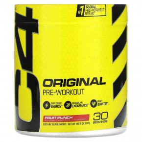 C4 / Cellucor, C4 Original, перед тренировкой, фруктовый пунш, 180 г (6,3 унции) - описание