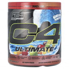 C4 / Cellucor, C4 Ultimate, Pre-Workout, Hawaiian Punch® Fruit Juicy Red®, 14.3 oz (406 g) в Москве - eco-herb.ru | фото