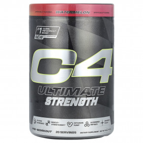 C4 / Cellucor, C4 Ultimate Strength, перед тренировкой, арбуз, 554 г (1,22 фунта) в Москве - eco-herb.ru | фото