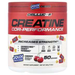 C4 / Cellucor, COR-Performance®, креатин Jolly Rancher, вишня, 321 г (11,3 унции) - описание | фото
