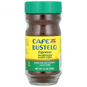 Café Bustelo, Espresso, растворимый кофе без кофеина, 3,5 унции (100 г) в Москве - eco-herb.ru | фото