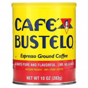 Café Bustelo, Молотый кофе эспрессо, 10 унций (283 г) - описание