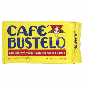 Café Bustelo, Молотый кофе эспрессо, 283 г (10 унций) - описание