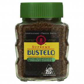 Café Bustelo, Supreme by Bustelo, растворимый кофе, сублимированный, без кофеина, 100 г (3,52 унции) в Москве - eco-herb.ru | фото