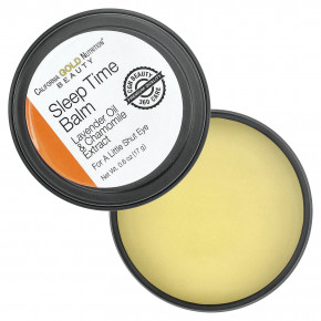 California Gold Nutrition, Beauty, бальзам для спокойного сна, лаванда и ромашка, 17 г (0,6 унции) в Москве - eco-herb.ru | фото