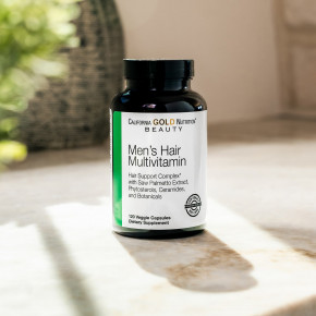 California Gold Nutrition, Beauty, мужские мультивитамины для волос, 120 растительных капсул в Москве - eco-herb.ru | фото