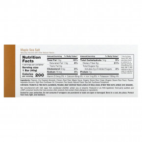 California Gold Nutrition, Foods, батончики-снеки, ассорти вкусов (кленовый сироп, карамель, арахисовая паста), 12 батончиков по 40 г (1,4 унции) в Москве - eco-herb.ru | фото