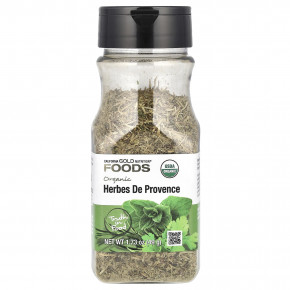 California Gold Nutrition, Foods, Organic Herbes De Provence, 1.73 oz (49 g) - описание