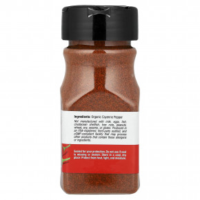 California Gold Nutrition, Foods, органический кайенский перец, 77 г (2,75 унции) в Москве - eco-herb.ru | фото