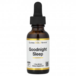 California Gold Nutrition, Goodnight Sleep, добавка для спокойного сна со свежими семенами молочного овса, зверобоем, шлемником и пассифлорой, 30 мл (1 жидк. унция) в Москве - eco-herb.ru | изображение California Gold Nutrition, Goodnight Sleep, добавка для спокойного сна со свежими семенами молочного овса, зверобоем, шлемником и пассифлорой, 30 мл (1 жидк. унция) в Москве - eco-herb.ru | фото