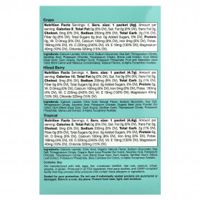 California Gold Nutrition, HydrationUP®, смесь для приготовления напитка с электролитами, с лактатом кальция, витаминами C и E, ассорти вкусов, 20 пакетиков по 4–4,8 г (0,14–0,17 унции) в Москве - eco-herb.ru | фото