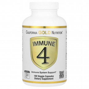 California Gold Nutrition, Immune 4, средство для укрепления иммунитета, 180 растительных капсул (Товар снят с продажи) в Москве - eco-herb.ru | изображение California Gold Nutrition, Immune 4, средство для укрепления иммунитета, 180 растительных капсул (Товар снят с продажи) в Москве - eco-herb.ru | фото