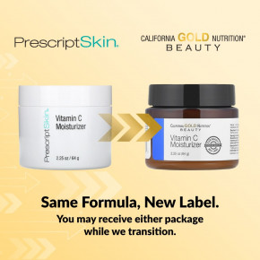 California Gold Nutrition, легкий увлажняющий крем с витамином C, для осветления кожи, 64 г (2,25 унции) в Москве - eco-herb.ru | фото