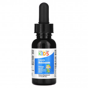 California Gold Nutrition, Liquid Echinacea For Children, No Alcohol, Natural Orange, 1 fl oz (30 ml) - описание | фото