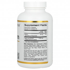 California Gold Nutrition, мастиковая смола, 500 мг, 180 вегетарианских капсул в Москве - eco-herb.ru | фото