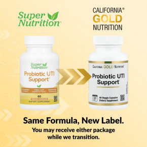 California Gold Nutrition, пробиотики для защиты от ИМП, с фруктоолигосахаридами, экстрактом клюквы, экстрактом кратевы и запатентованной пищеварительной смесью, 60 вегетарианских капсул в Москве - eco-herb.ru | фото