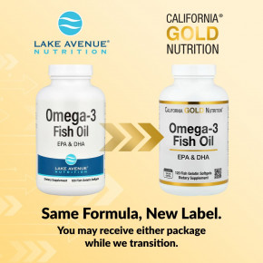 California Gold Nutrition, рыбий жир с омега-3, 120 капсул из рыбьего желатина (1250 мг в 1 капсуле) в Москве - eco-herb.ru | фото