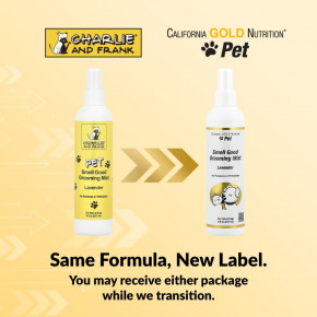 California Gold Nutrition, спрей для домашних животных от неприятного запаха, для кошек и собак, с ароматом лаванды, 237 мл (8 жидк. унций) в Москве - eco-herb.ru | фото