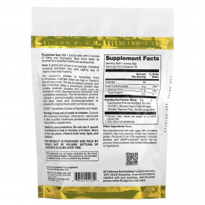 California Gold Nutrition, Superfoods, комбуча в порошке с ферментированным яблочным уксусом, растворимой клетчаткой тапиоки и пробиотиками, 160 г (5,64 унции) в Москве - eco-herb.ru | фото