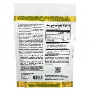 California Gold Nutrition, Superfoods, комбуча с пробиотиками в порошке, 160 г (5,64 унции) в Москве - eco-herb.ru | фото