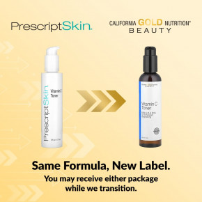 California Gold Nutrition, тонер с витамином C, осветляющий эффект, 177 мл (6 жидк. унций) в Москве - eco-herb.ru | фото