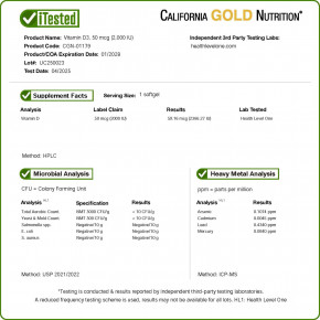 California Gold Nutrition, витамин D3, 50 мкг (2000 МЕ), 90 рыбно-желатиновых капсул в Москве - eco-herb.ru | фото