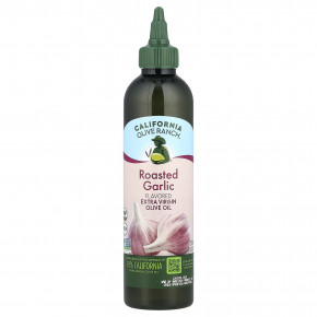 California Olive Ranch, Оливковое масло холодного отжима, обжаренный чеснок, 250 мл (8,5 жидк. Унции) - описание