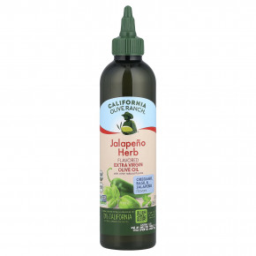 California Olive Ranch, Оливковое масло холодного отжима, трава халапеньо, 250 мл (8,5 жидк. Унции) - описание | фото