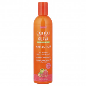 Cantu, лосьон для волос с гуавой, для естественных локонов, завитков и завитков, 354 мл (12 жидк. унций) - описание | фото
