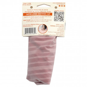 Cantu, шапочка для душа, сатиновая, один универсальный размер, 1 капсула в Москве - eco-herb.ru | фото