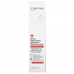 Care:Nel, Derma Alpha Arbutin Glutathione Whitening Cream, 45 мл (1,52 жидк. унц.) в Москве - eco-herb.ru | фото