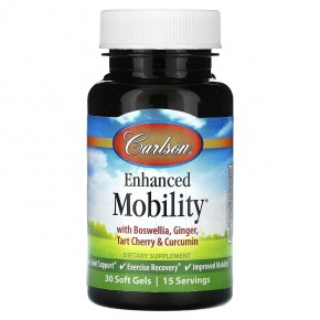 Carlson, Enhanced Mobility, 30 мягких таблеток в Москве - eco-herb.ru | фото