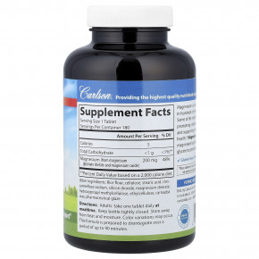 Carlson, глицинат магния, 200 мг, 180 таблеток в Москве - eco-herb.ru | изображение Carlson, глицинат магния, 200 мг, 180 таблеток в Москве - eco-herb.ru | фото