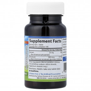 Carlson, хелатный хром, 100 таблеток в Москве - eco-herb.ru | изображение Carlson, хелатный хром, 100 таблеток в Москве - eco-herb.ru | фото