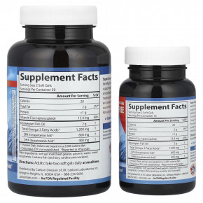 Carlson, Super Omega-3 Gems®, высокоэффективные омега-3 кислоты из рыбы дикого улова, 100 + 30 капсул в Москве - eco-herb.ru | фото