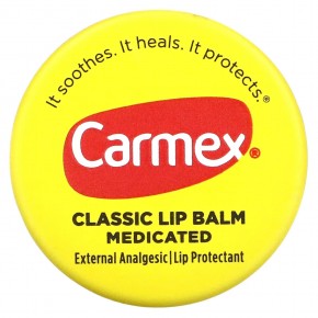 Carmex, классический бальзам для губ, лечебный, 7,5 г (0,25 унции) в Москве - eco-herb.ru | фото