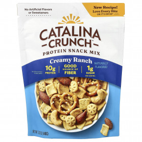 Catalina Crunch, протеиновая смесь для снеков, со вкусом сливочного ранчо, 148 г (5,25 унции) - описание | фото