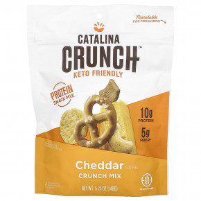 Catalina Crunch, смесь для кранчей, со вкусом чеддера, 148 г (5,25 унции) - описание | фото