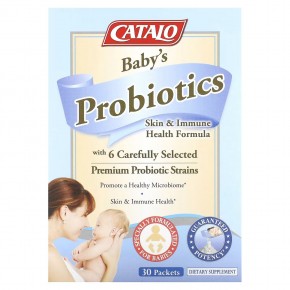 Catalo Naturals, Детские пробиотики, 30 пакетиков по 1,5 г (0,05 унции) в Москве - eco-herb.ru | фото