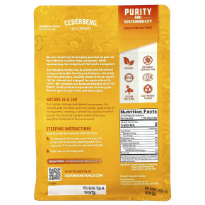 Cederberg Tea Co, ройбуш, лимон и соты, без кофеина, 30 чайных пакетиков, 60 г (2,1 унции) в Москве - eco-herb.ru | фото