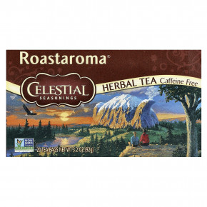 Celestial Seasonings, Herbal Tea, Roastaroma®, без кофеина, 20 чайных пакетиков, 92 г (3,2 унции) - описание | фото