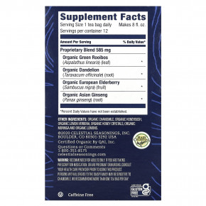 Celestial Seasonings, Tea Well, Daily Wellness, органический мед и лимон, без кофеина, 12 чайных пакетиков, 18 г (0,6 унции) (Товар снят с продажи) в Москве - eco-herb.ru | фото