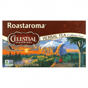 Celestial Seasonings, Herbal Tea, Roastaroma®, без кофеина, 20 чайных пакетиков, 92 г (3,2 унции) - описание | фото